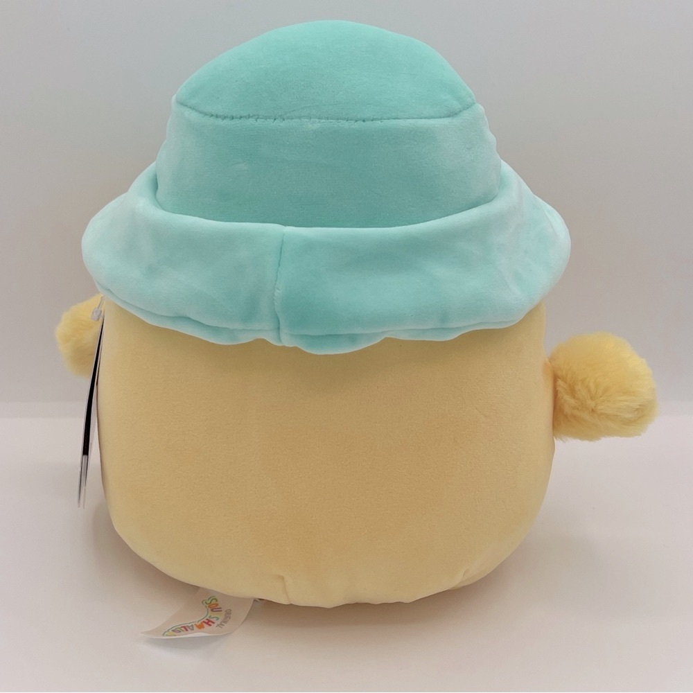 Squishmallows 8” Triston the Easter Chick Wearing Flower Bucket Hat - Picture 5 of 7